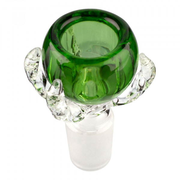 Skleněný kotlík Grace Glass Claw 18,8mm, zelený