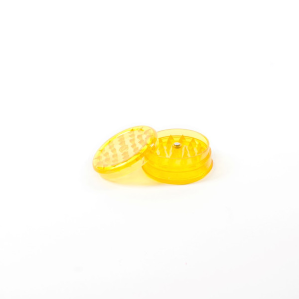 Drtička plastová ø5cm 2-dílná, žlutá