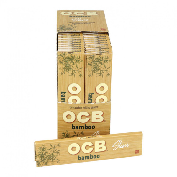 OCB cigaretové papírky Slim Bamboo