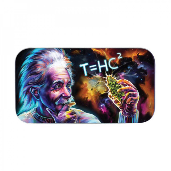 Syndicase plechová krabička Einstein THC Black Hole 12x6cm