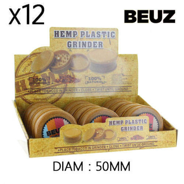 Drtička plastová Beuz Organic Hemp ø5cm 3-dílná