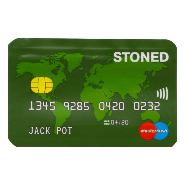 Rychlouzavírací sáček Amsterdam Credit Card 8,5x5,5cm 10ks