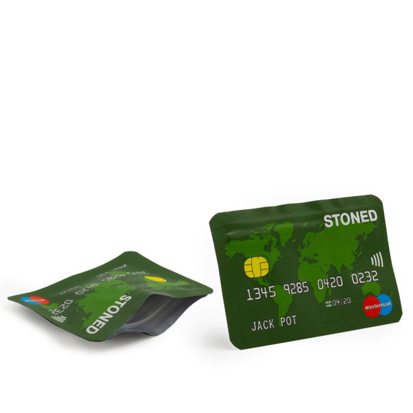 Rychlouzavírací sáček Amsterdam Credit Card 8,5x5,5cm 10ks