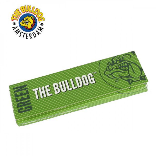 Bulldog King Size Green cigaretové papírky