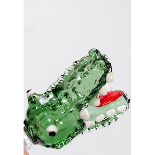 Kotel sklo Grace Glass Krokodýl 18,8mm, zelený