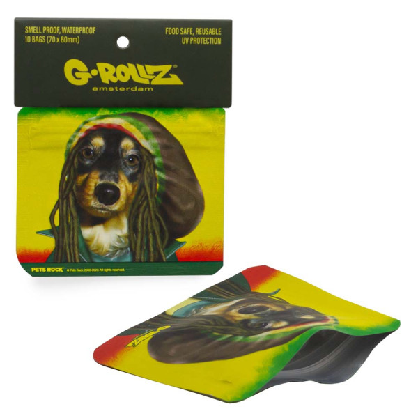 Rychlouzavírací sáček G-Rollz Reggae Pets 7x6cm 10ks