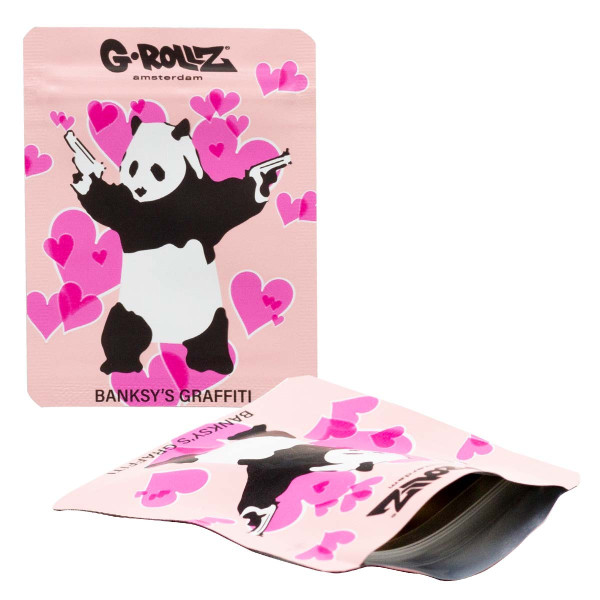 Rychlouzavírací sáček G-Rollz Panda Gunnin 8,5x6,5cm 10ks
