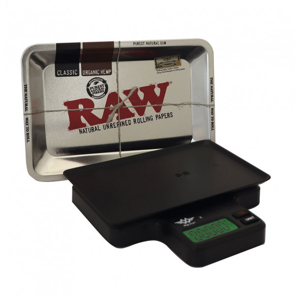 RAW digitální váha s táckem 200g x 0,01g
