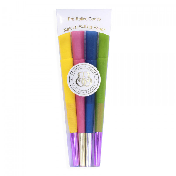 Premium barevné dutinky Carnaval 9,8cm, 8ks
