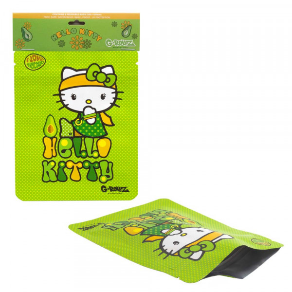 Rychlouzavírací sáček G-Rollz Hello Kitty Avocado 10,5x12,5cm 8ks