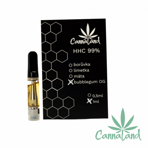 CCELL® HHC Cartridge 99% 1ml, Bubblegum OG